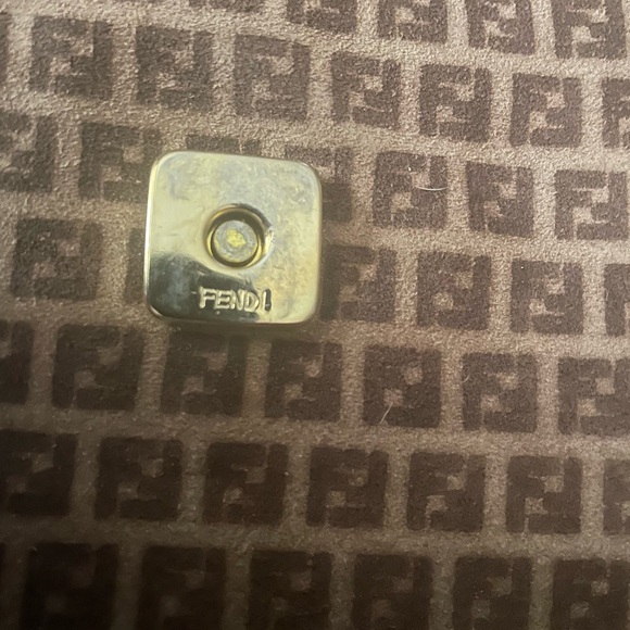 Excellent condition Rare Fendi soft Crossbody Bag with Iconic Pattern - Picture 9 of 13